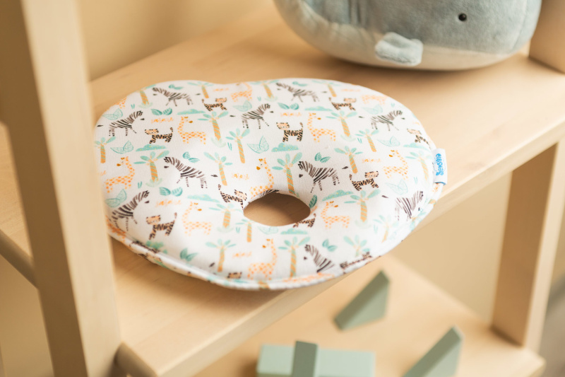 Korekční kojenecký polštářek Sensillo ZOO – polštářek pro miminko 👶🦒