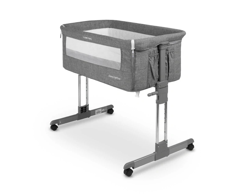 Přístavná postýlka Caretero Sleep2gether Grafit