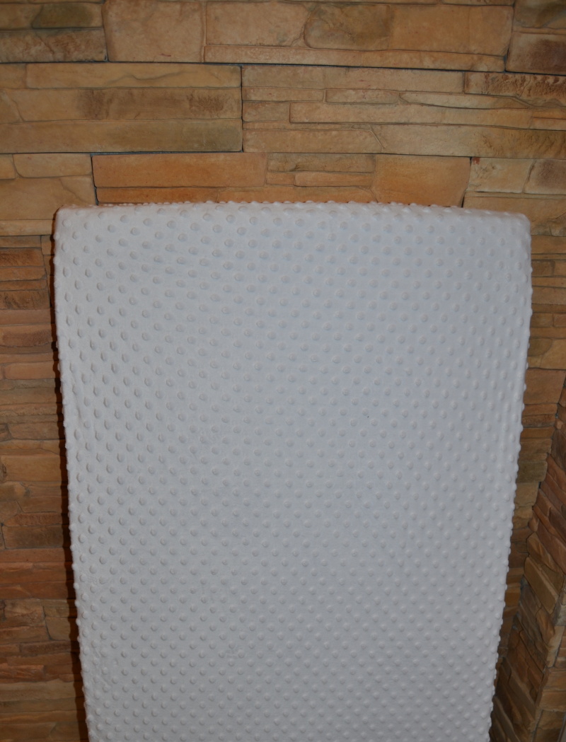 Prostěradlo do postýlky Dětský svět Minky bílé