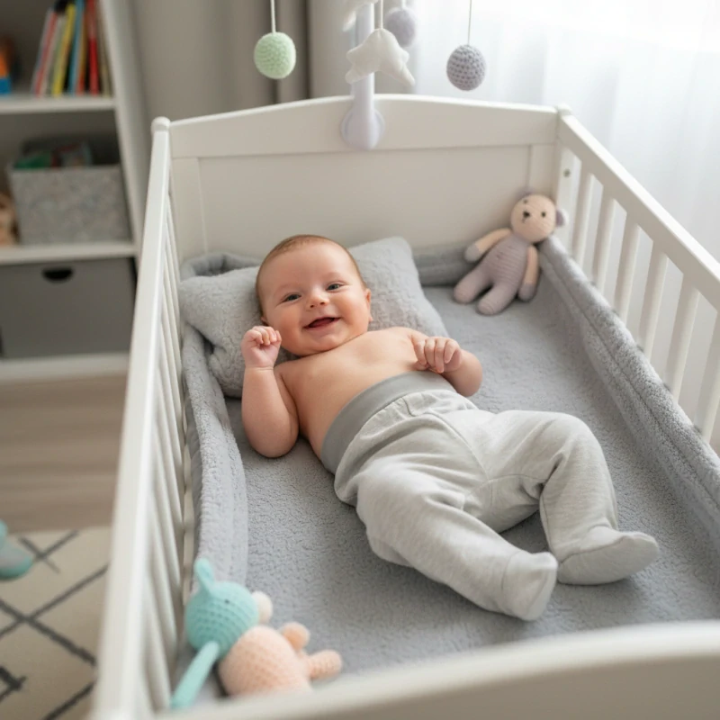 Kojenecké polodupačky Dětský svět šedé velikost 68