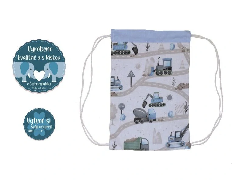 Pytlík na papuče Dětský svět stavba