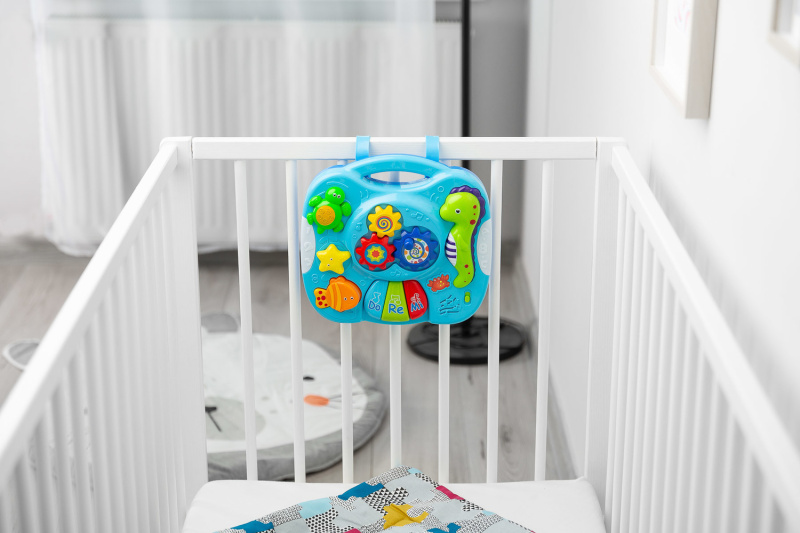 Interaktivní hrací stoleček TOYZ Falla modrý