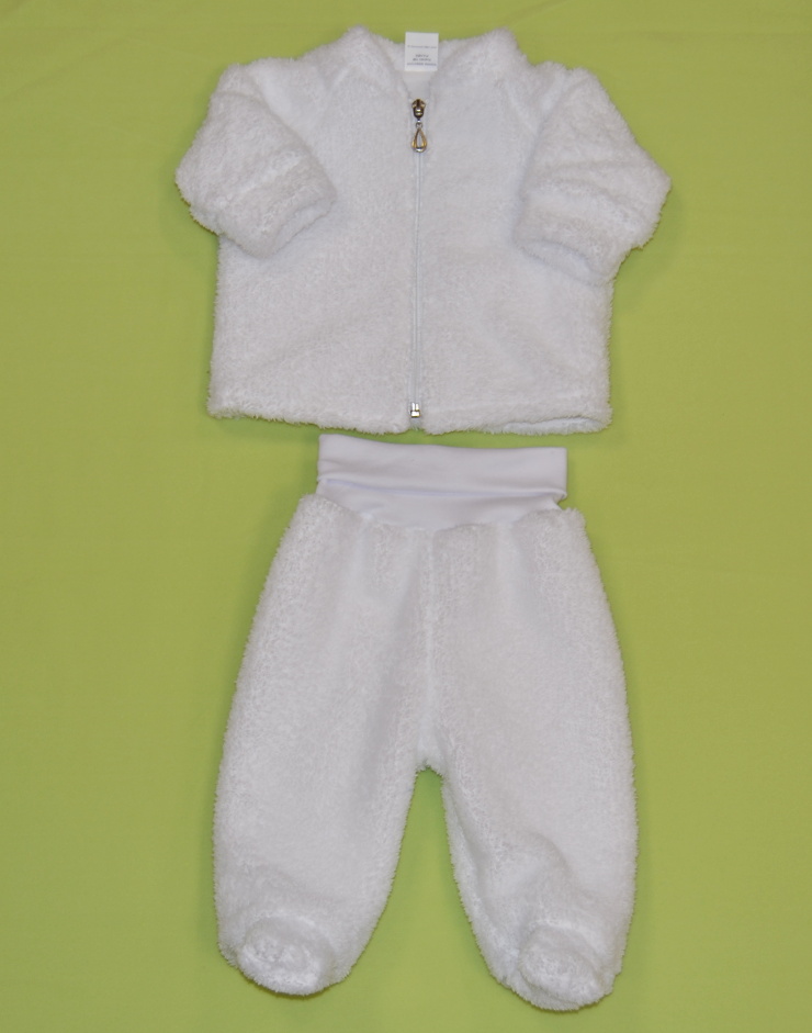 Zimní kojenecké polodupačky Dětský svět Lama bílé vel.74