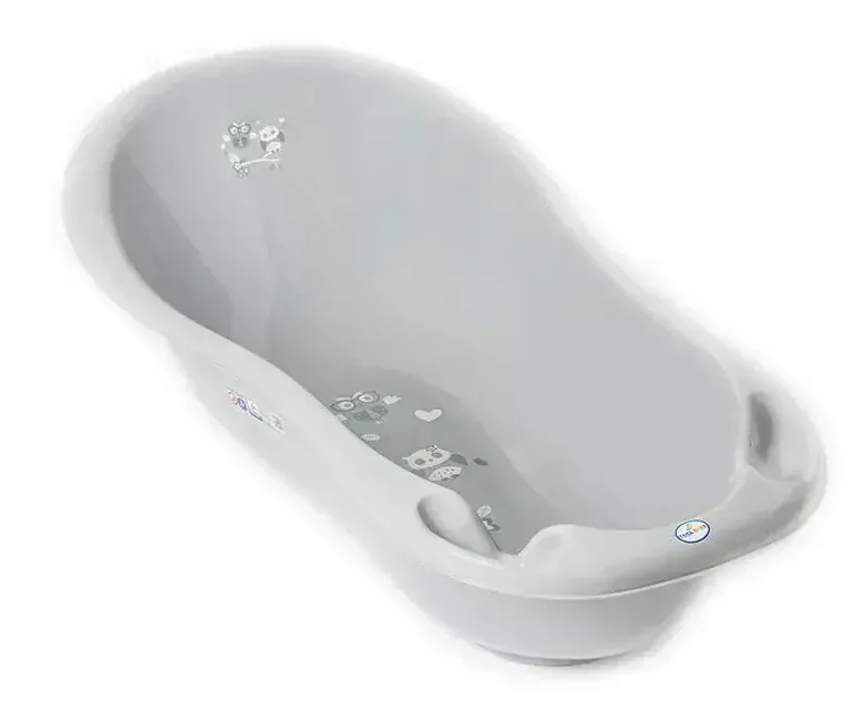 Dětská vanička pro miminko a novorozence Tega Baby 102 cm Sova šedá 👶🛁