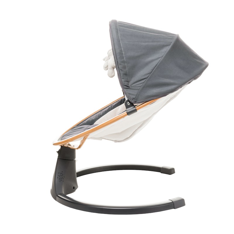 Kojenecké lehátko 4BABY ROCK’ N RELAX Grey
