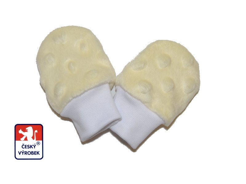 Jarní dětská kombinéza Dětský svět Minky LUX smetanová vel.62