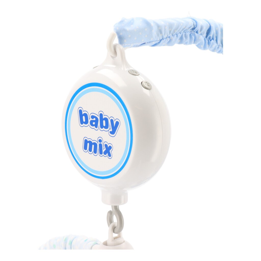 Elektronický kolotoč nad postýlku Baby Mix Medvídci a králíci s melodiemi