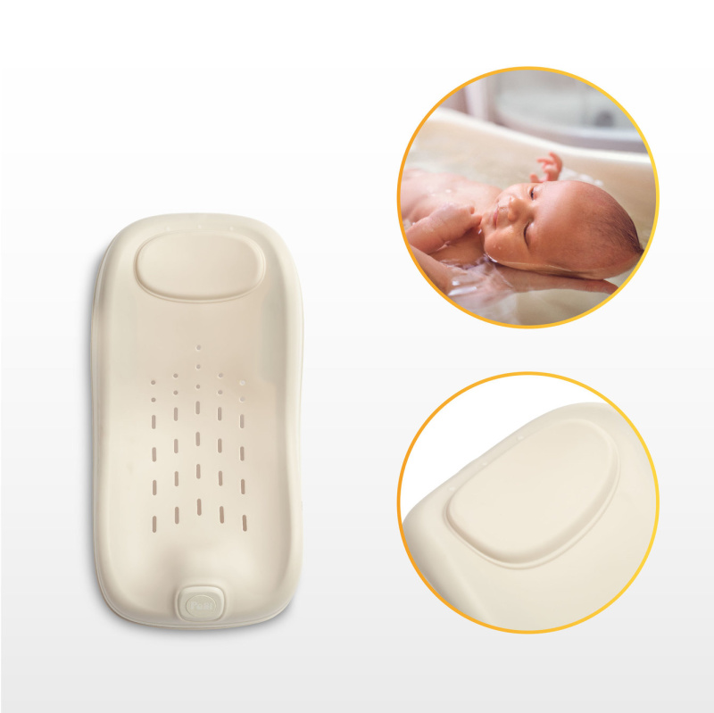 Skládací lehátko do vany POSI béžové