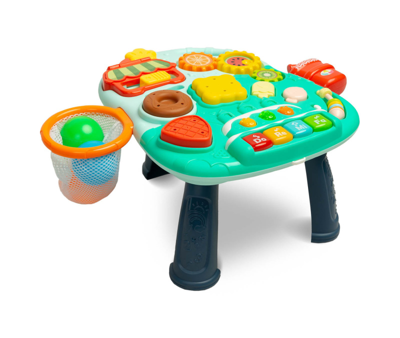 Dětské víceúčelové chodítko 5v1 TOYZ, tyrkysové