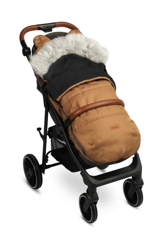Dětský fusak s kožešinou Sensillo Sierra Camel