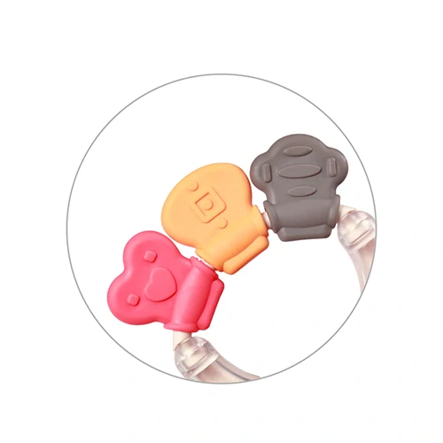 Kojenecké kousátko s chrastítkem BabyOno SHAPES