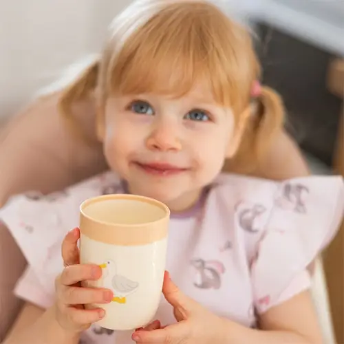 Dětský jídelní set FARMER BabyOno – talíř, hrnek a miska pro první krmení