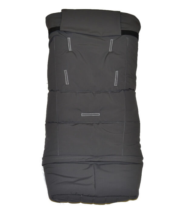 Dětský fusak Dětský svět combi 3v1 Sport Baby softshellový šedošedý