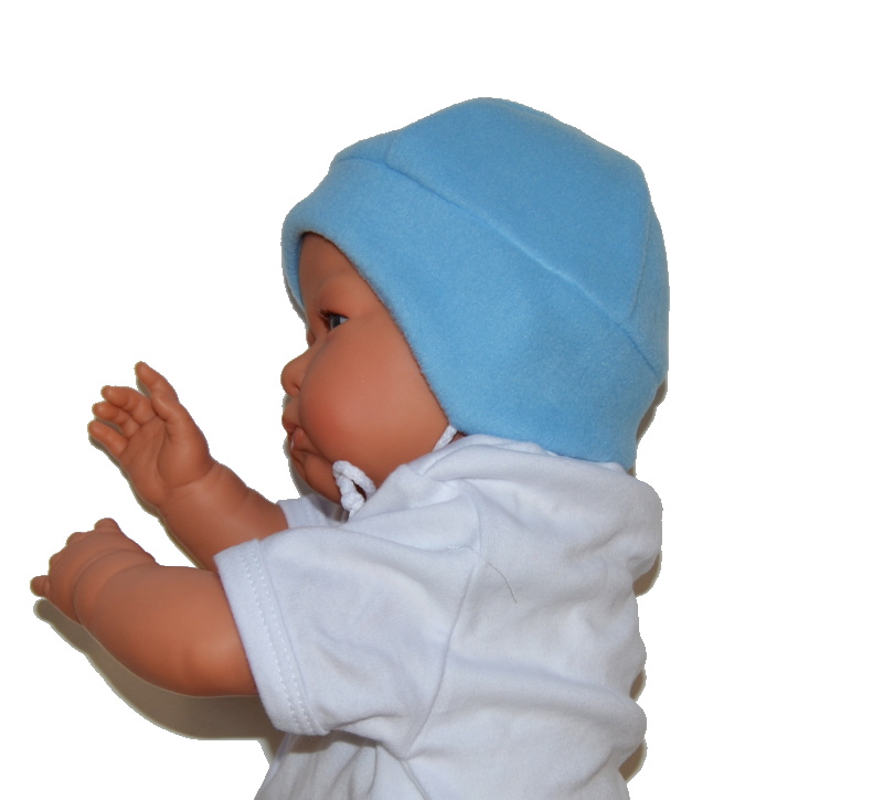 Zimní kojenecká čepička Dětský svět Kuklička modrá