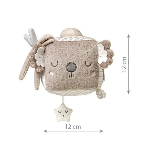 Senzorická plyšová hračka BabyOno Koala – šedá