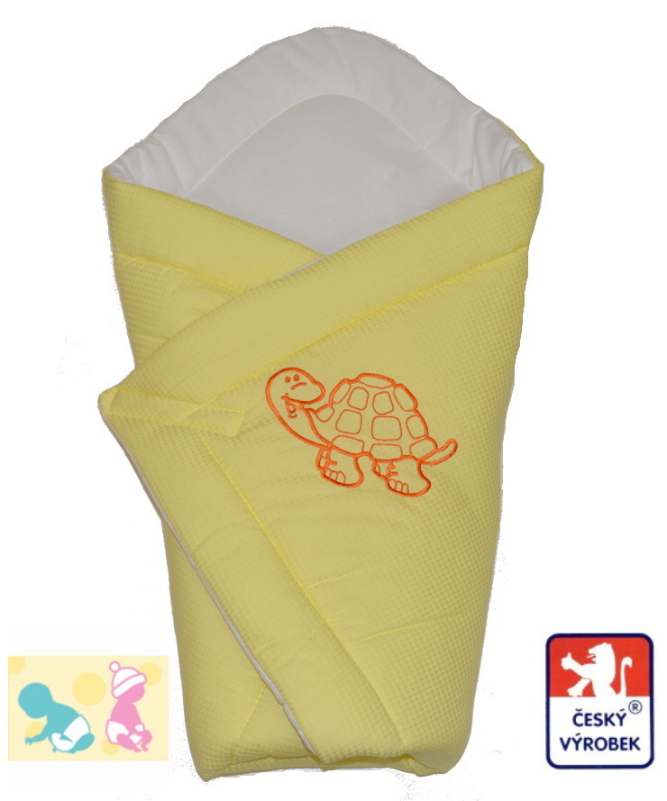 Povlečení do postýlky s mantinelem Dětský svět Želvík 