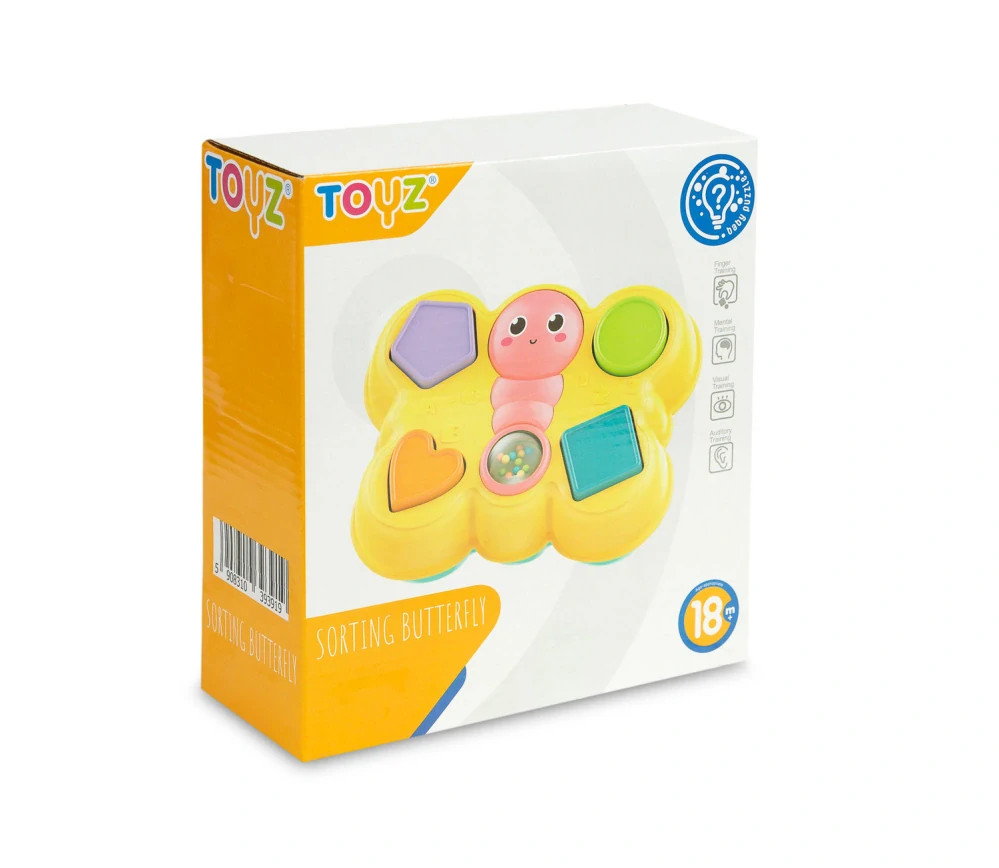 Dětská edukační hračka Toyz motýlek