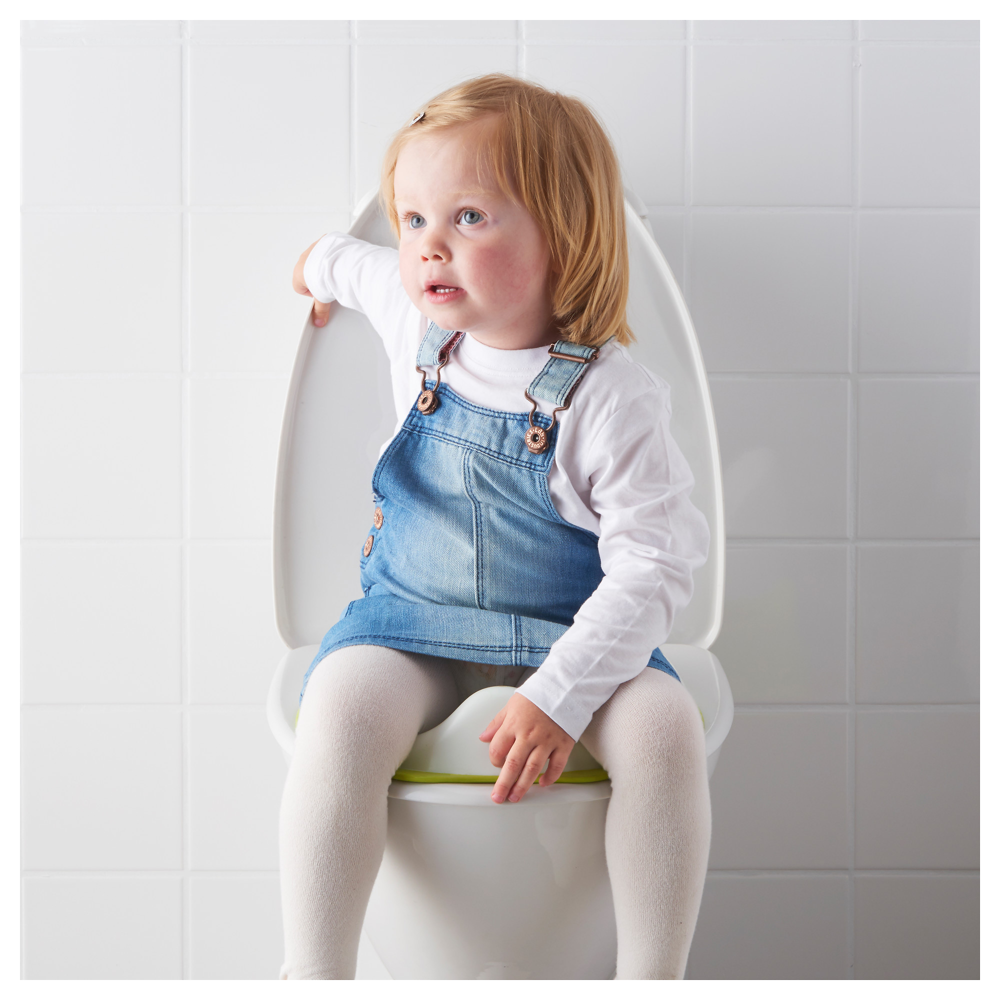 Dětské sedátko na WC Keeeper Hippo bílé