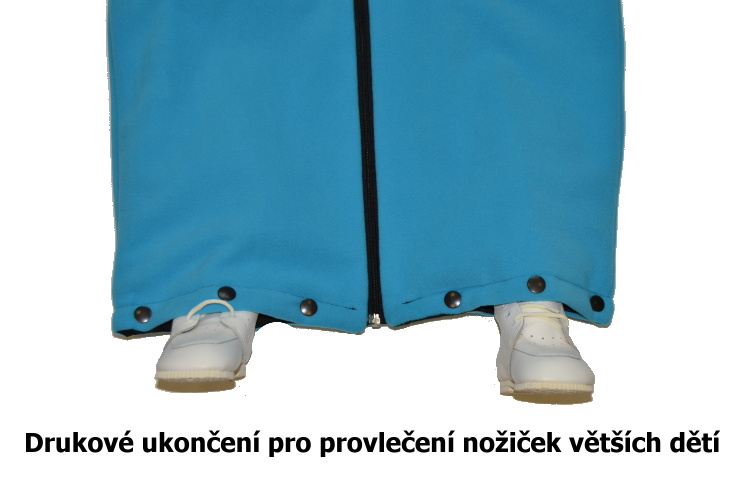 Jarní fusak do kočárku Dětský svět Benjamín tyrkysový se slonem