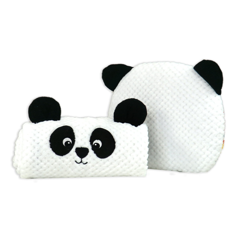 Peřinky do kočárku Duetbaby Panda – souprava do kočárku pro miminko 🐼