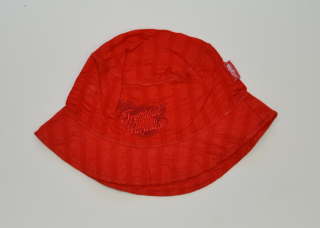 Dětský letní klobouček, Dráček, červený Tropical Paradise vel.4, Výprodej