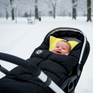 Zimní fusak rostoucí Dětský svět Lama žlutý