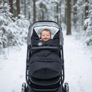 Zimní rostoucí kožešinový fusak Dětský svět Arctic do kočárku 👶🐻❄️