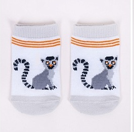 Kojenecké bavlněné ponožky YO BABY Lemur 3-6 měsíců