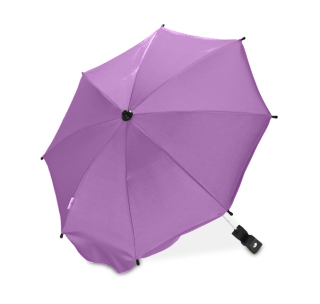 Slunečník na kočárek Sensillo světle fialový – univerzální, nastavitelný