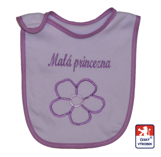 Dětský bryndák Dětský svět Malá princezna fialový