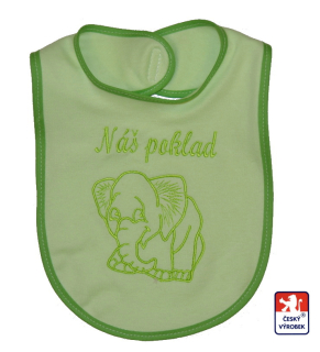 Dětský bryndák Dětský svět Náš poklad zelený