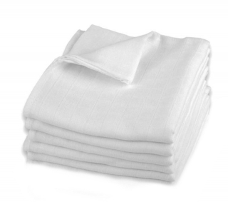 Babiččiny bavlněné pleny 70x70 cm (5 ks) DELUXE | Látkové pleny pro miminko