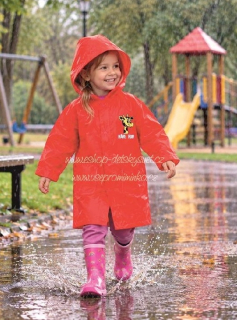 Dětská pláštěnka Viola červená vel. 90 – pláštěnka pro děti 🌧️👧