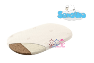 Kokosová matrace do kočárku Sensillo 75×35 cm – prodyšná matrace do hlubokého kočárku pro miminko