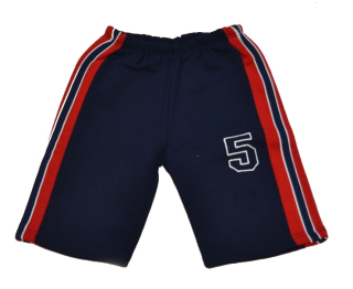 Dětské tepláčky do pasu, tmavě modré s pruhy vel.86 Výprodej