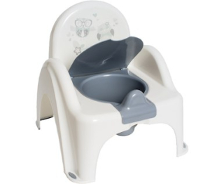 Dětský nočník křesílko Tega bílošedá Sova