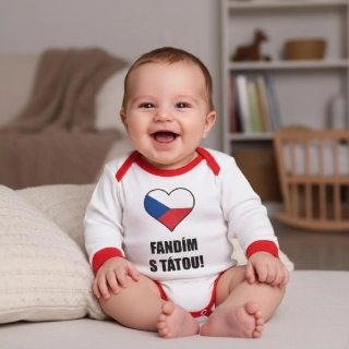Dětské body, New Baby, Fandím s tátou vel.62