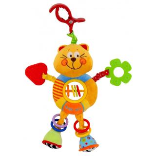 Plyšová hračka na kočárek Baby mix kocourek Tom