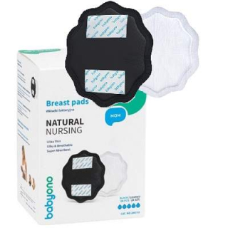 Vložky do podprsenky Baby Ono Natural Nursing 24 ks | Jednorázové kojicí vložky