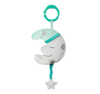 Plyšová hrající hračka Baby ono melodický měsíček