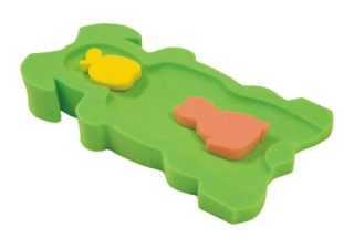 Pěnové lehátko do vaničky Badum MIDI zelené
