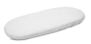Prostěradlo do kočárku froté Sensillo bílé 75×35 cm 👶