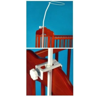 Držák nebes nad postýlku Tega Baby – univerzální, bílý