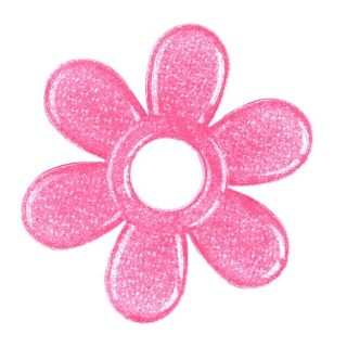 Chladící dětské kousátko BabyOno Kopretina růžová 👶🌸