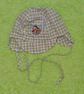 Dětská čepička Magrof kostička vel.40, Výprodej