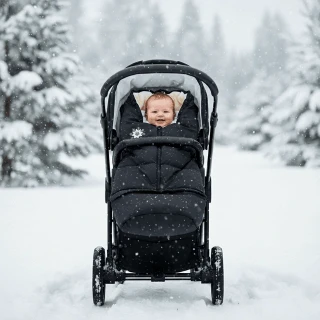 Zimní rostoucí fusak do kočárku 3v1 Dětský svět Winter Bag Fantasie Lama – béžový ❄️🇨🇿