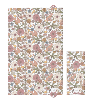 Kojenecká cestovní přebalovací podložka Ceba baby Basic Garden 60x40cm