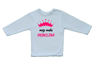 Kojenecká košilka s potiskem, Gama, moje malá PRINCEZNA