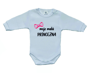 Dětské body s potiskem Gama moje malá Princezna s mašličkou
