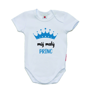Dětské vtipné body, Gama, krátký rukáv, můj malý PRINC 